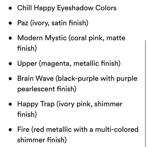 🌷 Urban Decay x Smiley Naked Chill Happy Eyeshadow Palette New - Picture 7 of 9